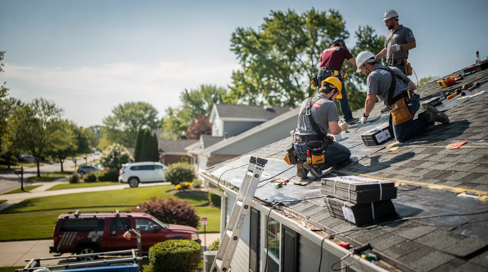 Roof Repair in University Park, IL around you